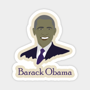 Barack Obama illustration Magnet