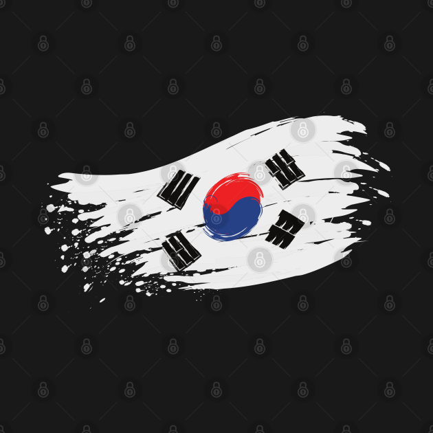 Discover South Korea - Korean Flag - Korean - T-Shirt