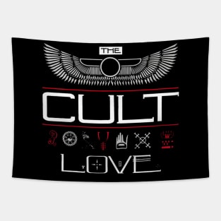 The Cult Love Symbols Tapestry