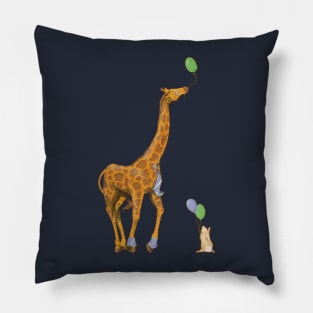 Edgar, Gentleman Giraffe Pillow