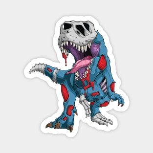 Zombie Dinosaur Magnet