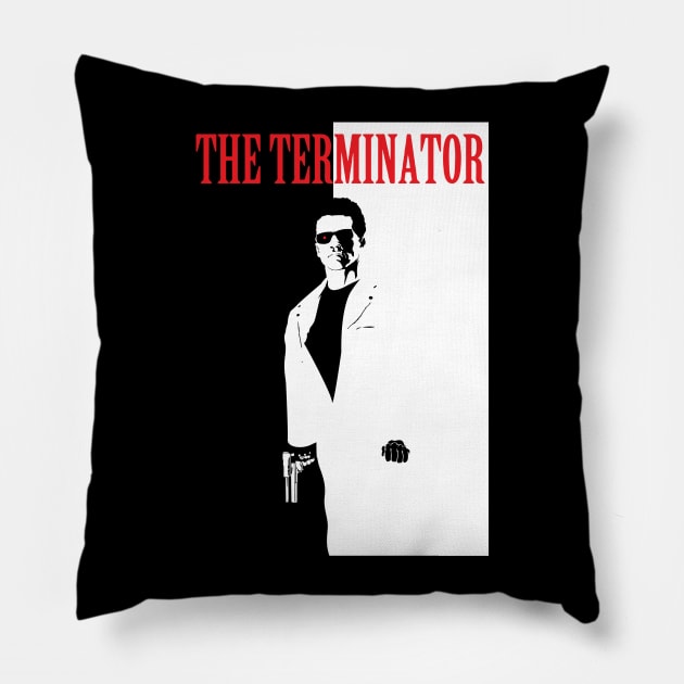 The Terminator Pillow by Daletheskater