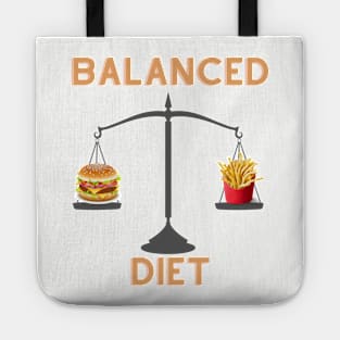 Balanced diet Tote