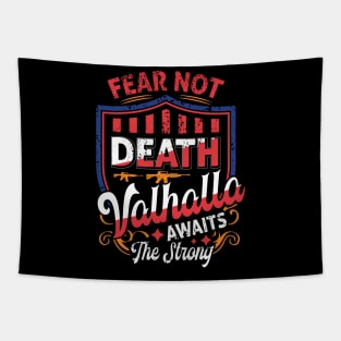 Fear  not death Tapestry