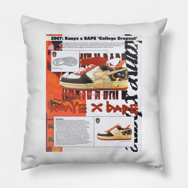 Bapesta Ye Pillow by Esportstim