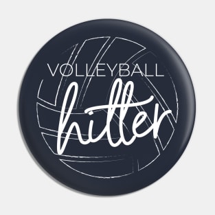 Volleyball Hitter Pin