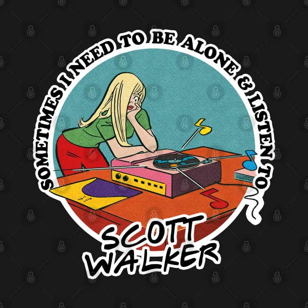 Scott Walker / 60s Rock Obsessive Fan Gift by DankFutura