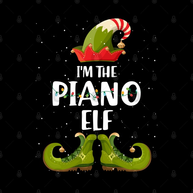 Im The Piano Elf Christmas by intelus