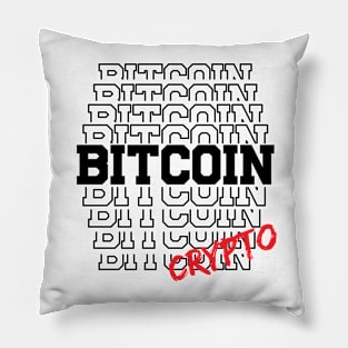 BitCoin Crypto Pillow