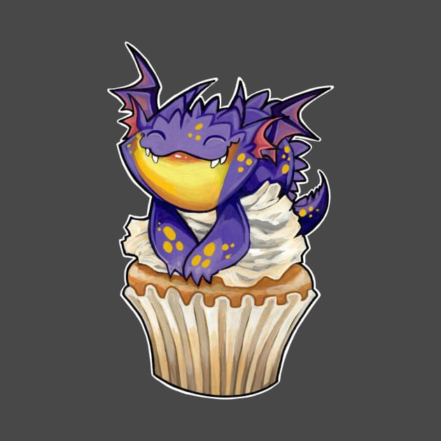 Cupcake dragon lemon lavender squish by BiancaRomanStumpff