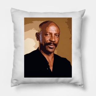 Retro Louis Gossett Jr Pillow