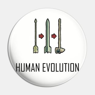 Human Evolution Pin