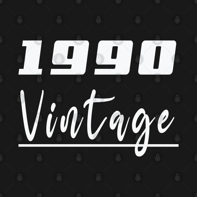 30th birtnday, vintage 1990 by MBRK-Store