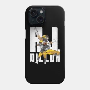 A.J. Dillon Green Bay Bold Phone Case