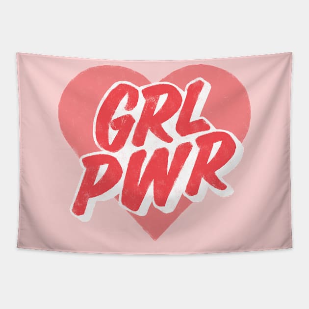 Girl Power Tapestry by Chloe_Cecilia23