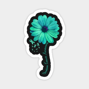 Ovarian Cancer Awareness Family Survivor Pretty Magnet