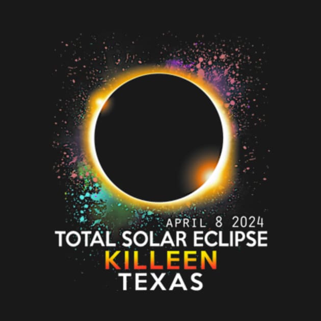 een Texas Totality Total Solar Eclipse April 8 2024 by SanJKaka