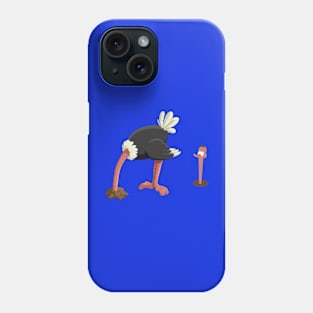 FUNNY OSTRICH. Phone Case