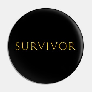 Survivor Pin