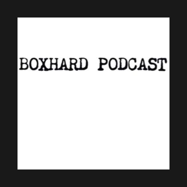BoxHard Podcast Squared Logo by BoxHard Boxing Podcast