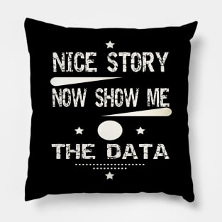 Nice Story Now Show Me The Data Pillow