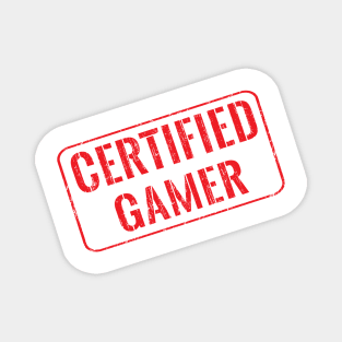 Certified gamer Magnet