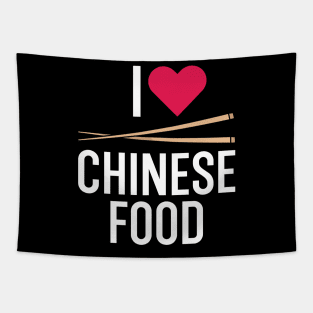 I Love Chinese Food Tapestry