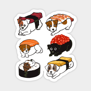 Sushi Jack Russell Terrier Magnet