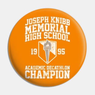 Joseph Knibb Memorial High School Academic Decathlon Champion (Variant) Pin