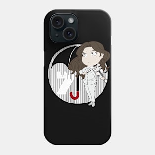 White Violinist Phone Case