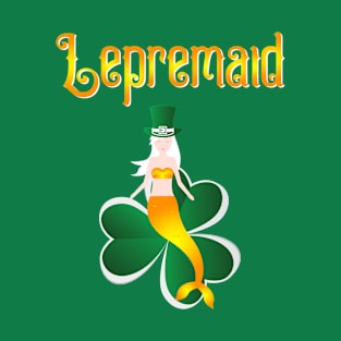 State Patty's Day Mermaid - Irish Girl Gift Lepremaid T-Shirt