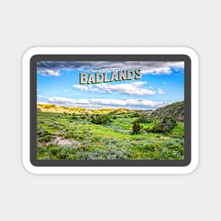 North Dakota Badlands Magnet