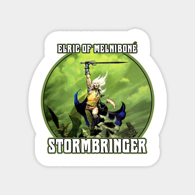 Stormbringer (Alt print) Magnet by Miskatonic Designs