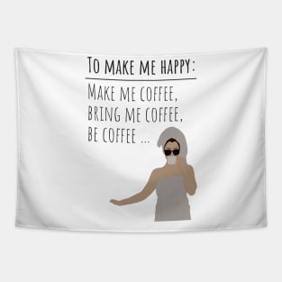 Just Be Coffee Please Tapestry