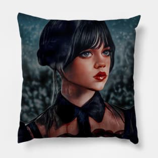 Wednesday Addams Pillow