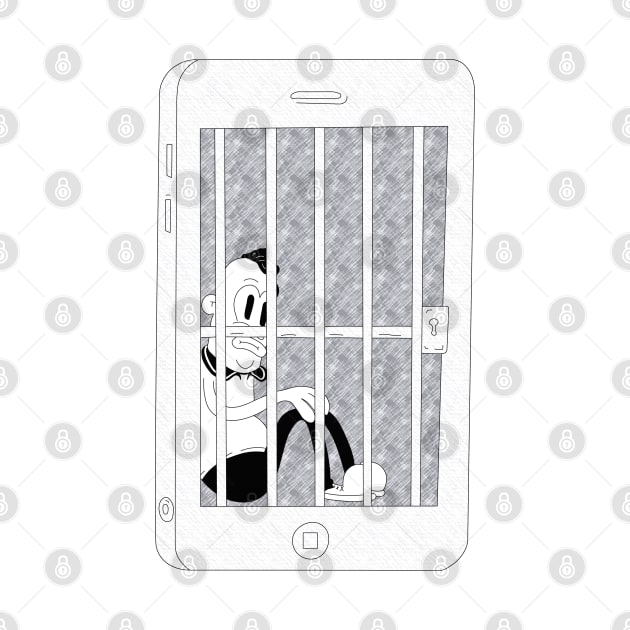 Prisoner in phone alone #3 by kanopa