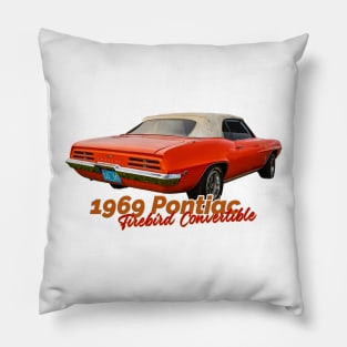 1969 Pontiac Firebird Convertible Pillow