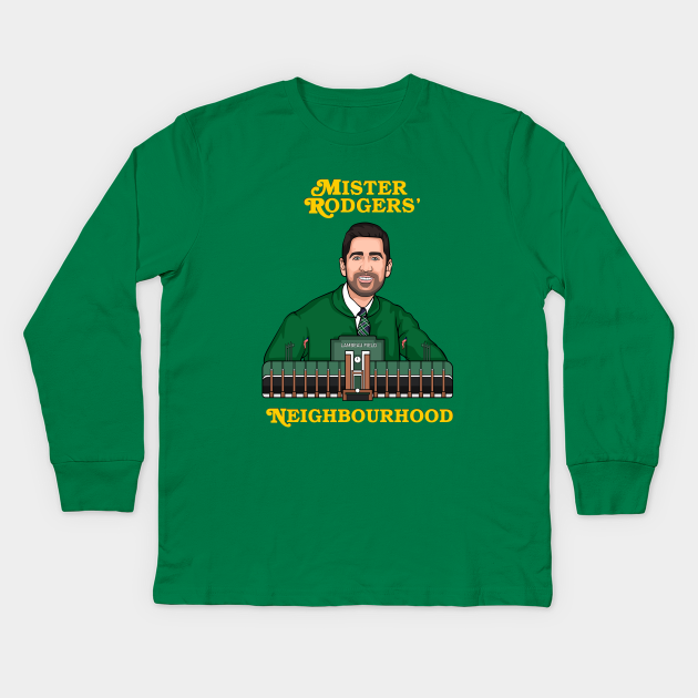 green bay packers mr rogers neighborhood t shirt