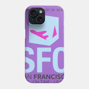 SFO violet Phone Case