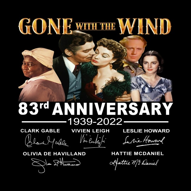 80th Anniversary Gone With The Wind 1939-2019 Signatures by Hoang Bich