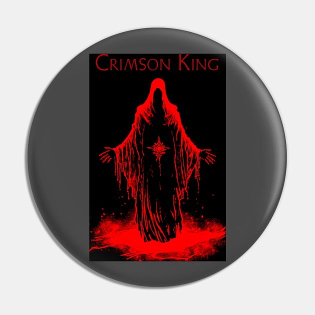 Crimson King Pin by BarrySullivan