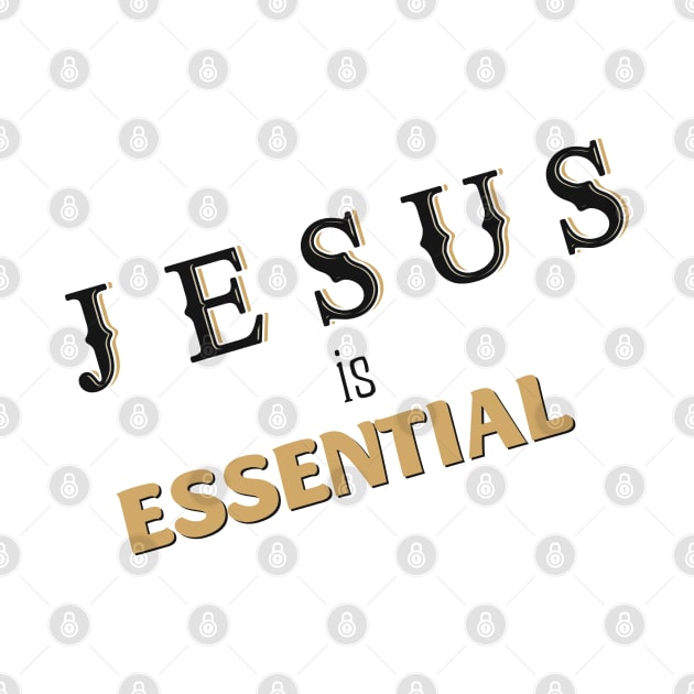 Jesus Is Essential Vintage by Vanilla Susu