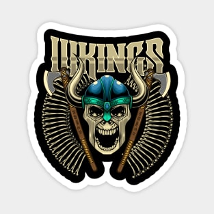 Viking Skull 7.5 Magnet