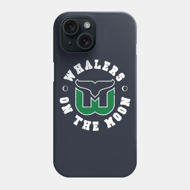 Whalers on the Moon Phone Case by cedownes.design
