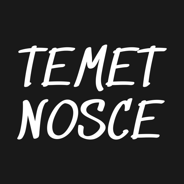 Temet nosce by Word and Saying