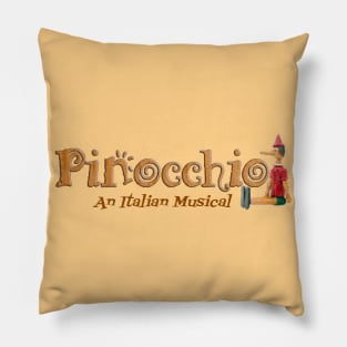 Pinocchio  An Italian Musical Logo Pillow