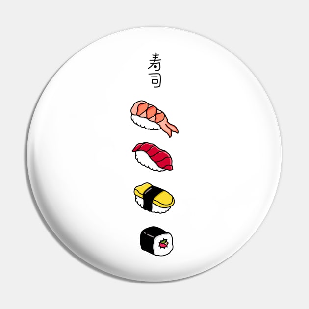 Japanese Sushi Pin by Kimprut