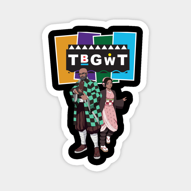 TBGWT Demon 2 Magnet by The Black Guy Who Tips Podcast