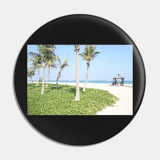 Beach Landscape Pin