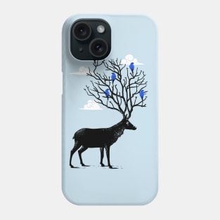 Deer horns tree Phone Case